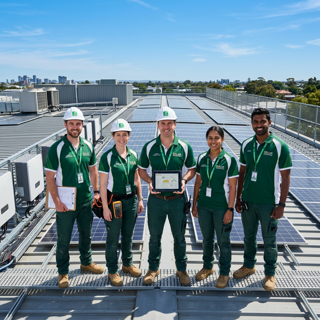 AdiSolar engineer conducting free solar site visit assessment for a homeowner