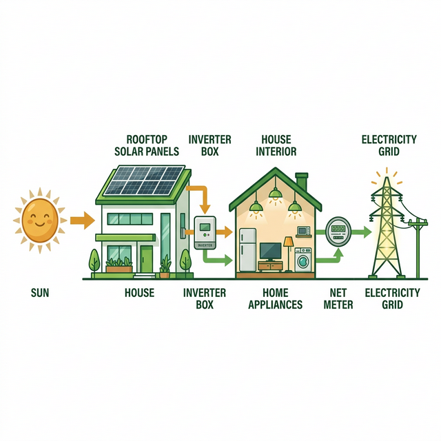 Solar Panel Installation Process in India: What Happens from Day 1 to Switch-On