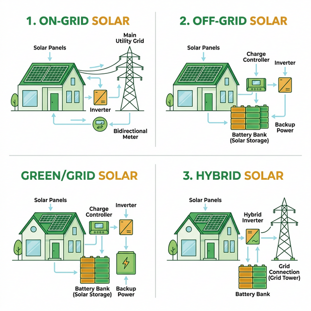 On-Grid vs Off-Grid Solar in India: Which Is Right for You in 2026?